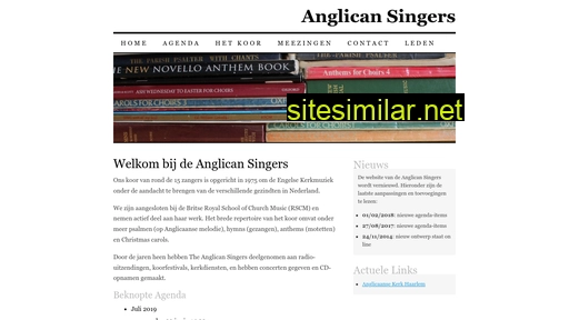 anglicansingers.nl alternative sites