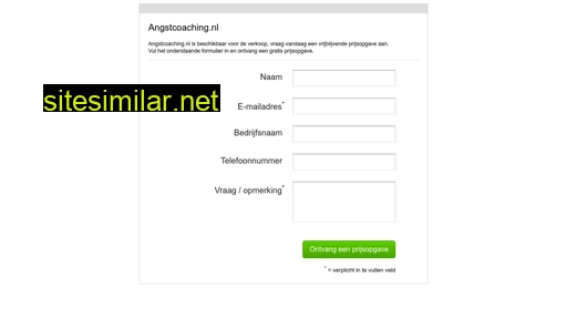 angstcoaching.nl alternative sites