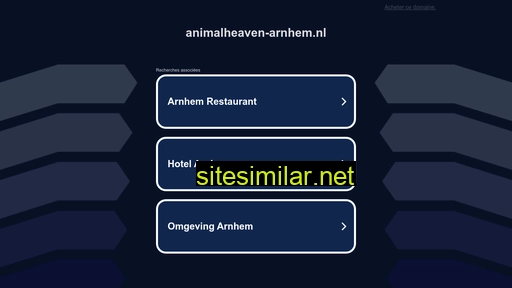 animalheaven-arnhem.nl alternative sites