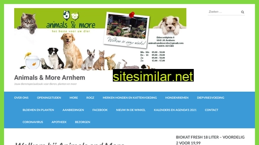 animalsandmore.nl alternative sites