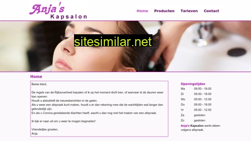 anjaskapsalon.nl alternative sites