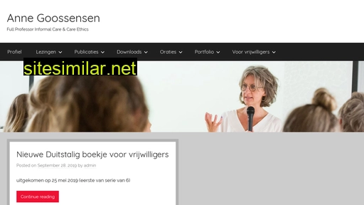 annegoossensen.nl alternative sites