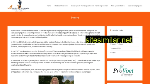anneliesvoetservice.nl alternative sites