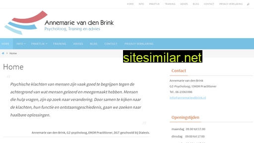 annemarievdbrink.nl alternative sites