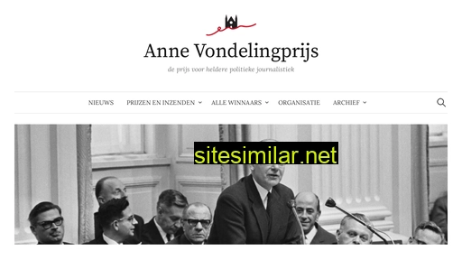 annevondelingprijs.nl alternative sites