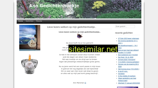 ann-gedichtenhoekje.nl alternative sites