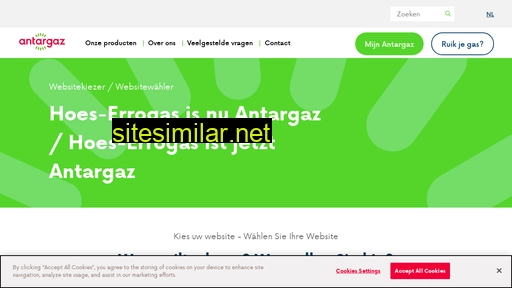 antargaz.nl alternative sites