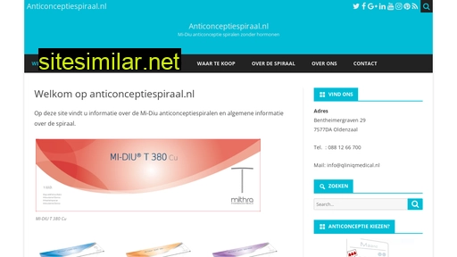 anticonceptiespiraal.nl alternative sites