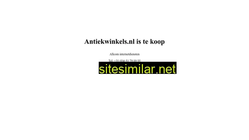 antiekwinkels.nl alternative sites