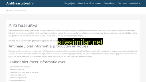 antihaaruitval.nl alternative sites