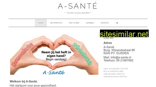 a-sante.nl alternative sites