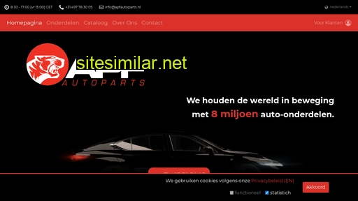 apfautoparts.nl alternative sites