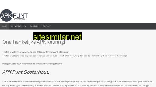 apkpuntoosterhout.nl alternative sites