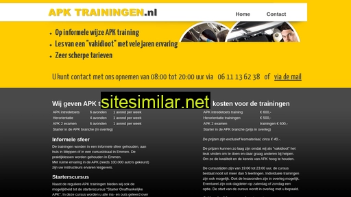 apktrainingen.nl alternative sites