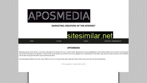 aposmedia.nl alternative sites