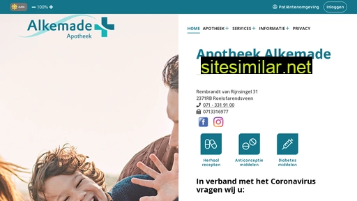 apotheekalkemade.nl alternative sites