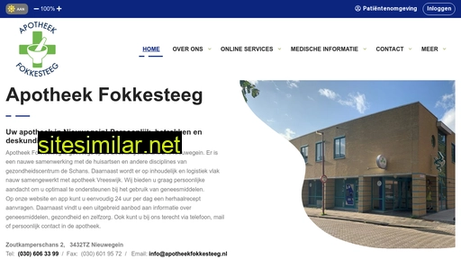apotheekfokkesteeg.nl alternative sites
