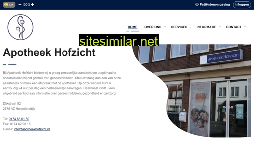 apotheekhofzicht.nl alternative sites