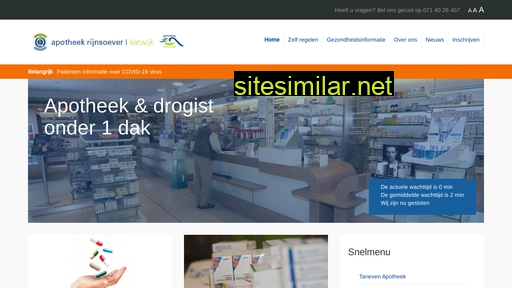 apotheekrijnsoever.nl alternative sites