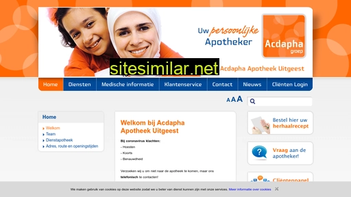apotheekuitgeest.nl alternative sites