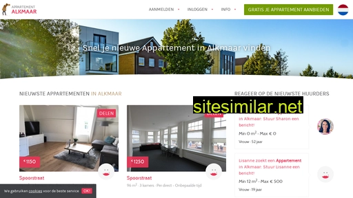 appartementalkmaar.nl alternative sites