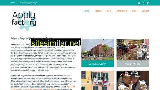 applyfactory.nl alternative sites