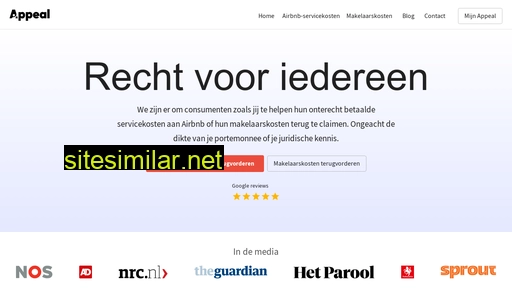 appeal.nl alternative sites
