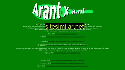 arantxa-rus.nl alternative sites