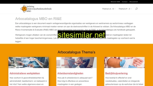 arbocatalogusmbo.nl alternative sites