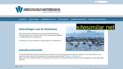 arbocataloguswaterbouw.nl alternative sites