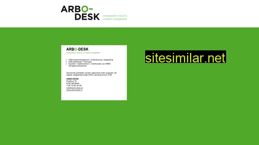 arbo-desk.nl alternative sites