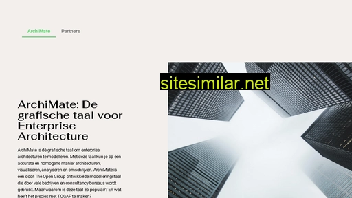 archimate-informatie.nl alternative sites