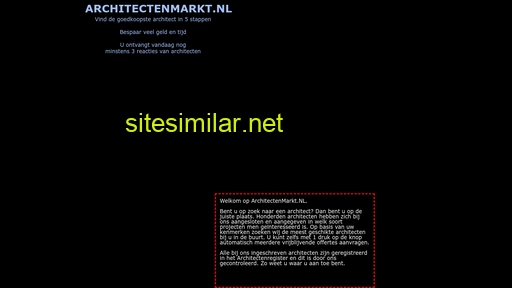 architectenmarkt.nl alternative sites