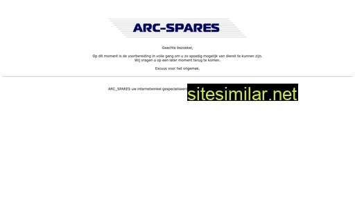 arc-spares.nl alternative sites