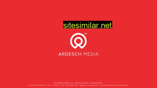 ardeschmedia.nl alternative sites