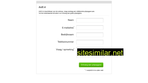 ardf.nl alternative sites