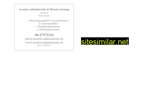 arentze-administratie.nl alternative sites