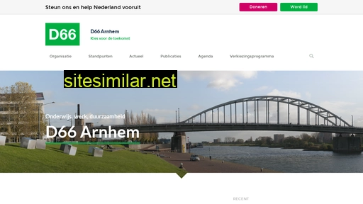 arnhem.d66.nl alternative sites