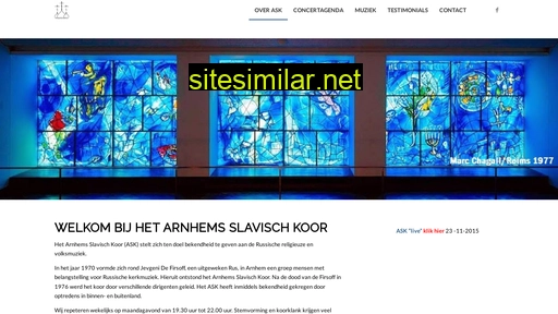 arnhemsslavischkoor.nl alternative sites