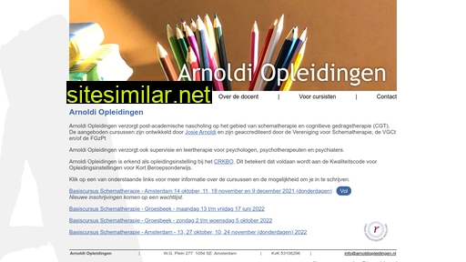 arnoldiopleidingen.nl alternative sites