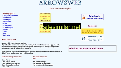 arrowsweb.nl alternative sites