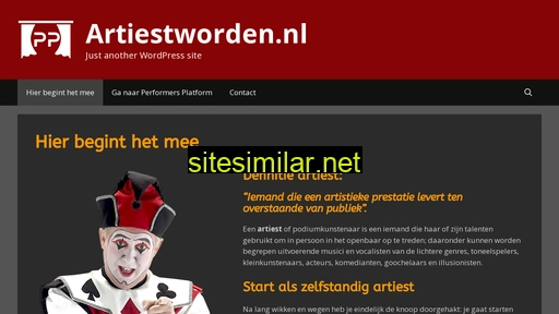 artiestworden.nl alternative sites