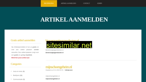 artikelaanmelden.nl alternative sites
