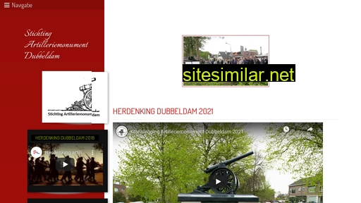 artilleriemonument.nl alternative sites