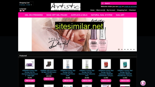 artisticnailshop.nl alternative sites