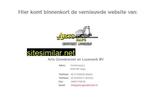 arts-grondverzet.nl alternative sites