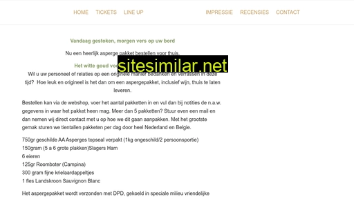 aspergebestellen.nl alternative sites