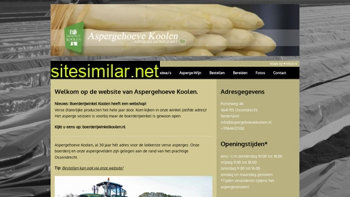 aspergehoevekoolen.nl alternative sites