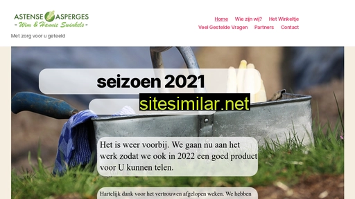 astenseasperges.nl alternative sites