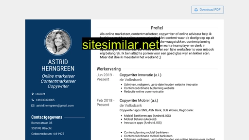 astridherngreen.nl alternative sites